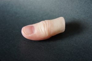 Élethű szilikon hüvelykujj protézis

